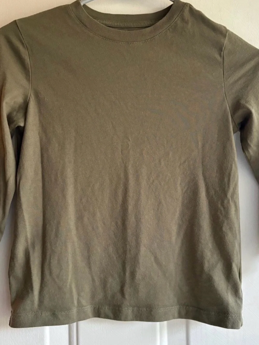 Old Navy Kids Long Sleeve Tee in Olive